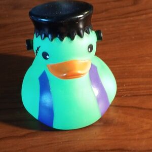 186. FRANKENSTEIN RUBBER DUCKY